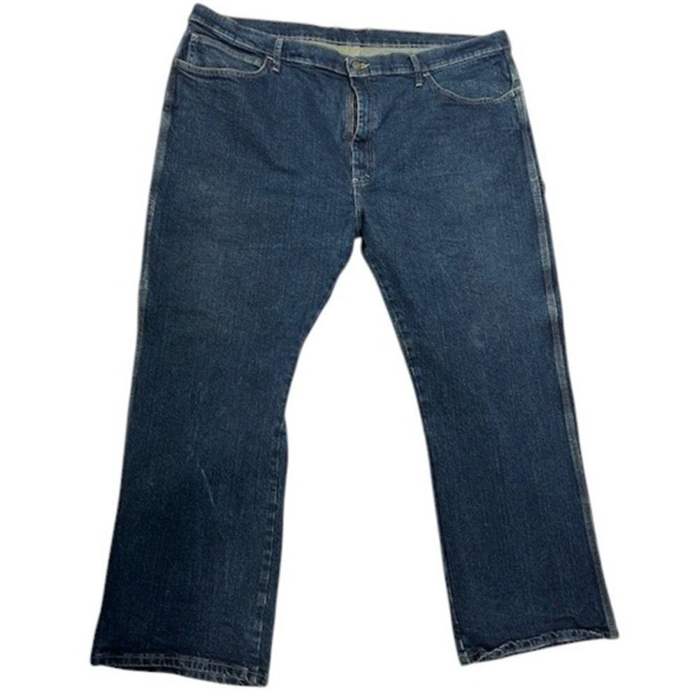 DICKIES Men's Carpenter Jeans 44 x 30 Relaxed Utility Work wear Dark Wash